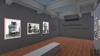 Einblick in die virtuelle Ausstellung von Robert Bothner.