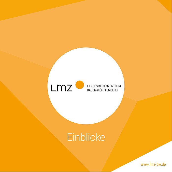 Titelseite der Imagebroschüre des LMZ Titelseite der Imagebroschüre des LMZ