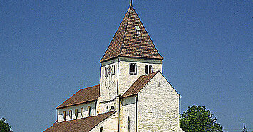 Reichenau Oberzell: Kirche St. Georg im Jahr 1992