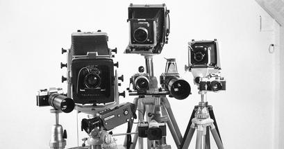 Alte Foto- und Videokameras