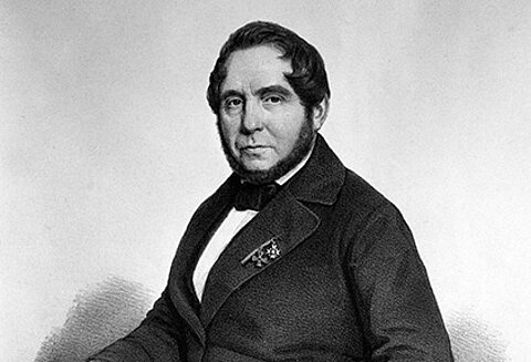 Bild des Cannstatter Orthopäden Jakob von Heine.